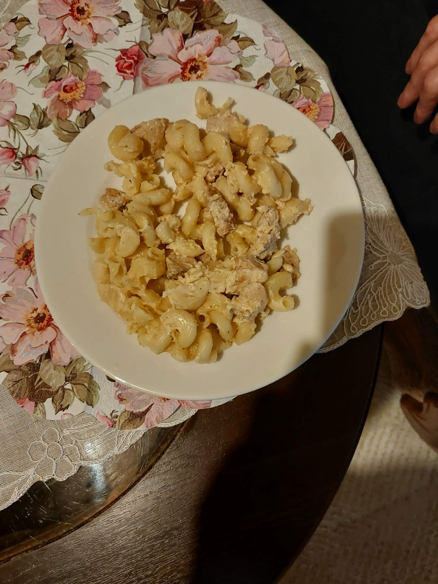 Makaron z kurczakiem