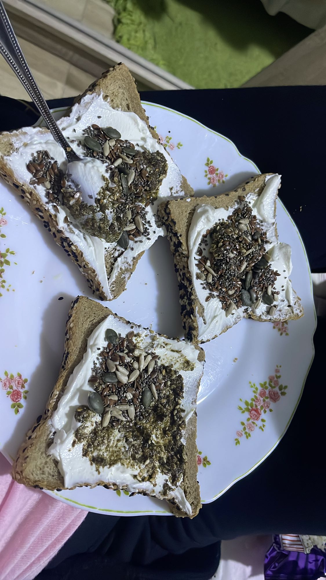 Seeded Labneh Toast