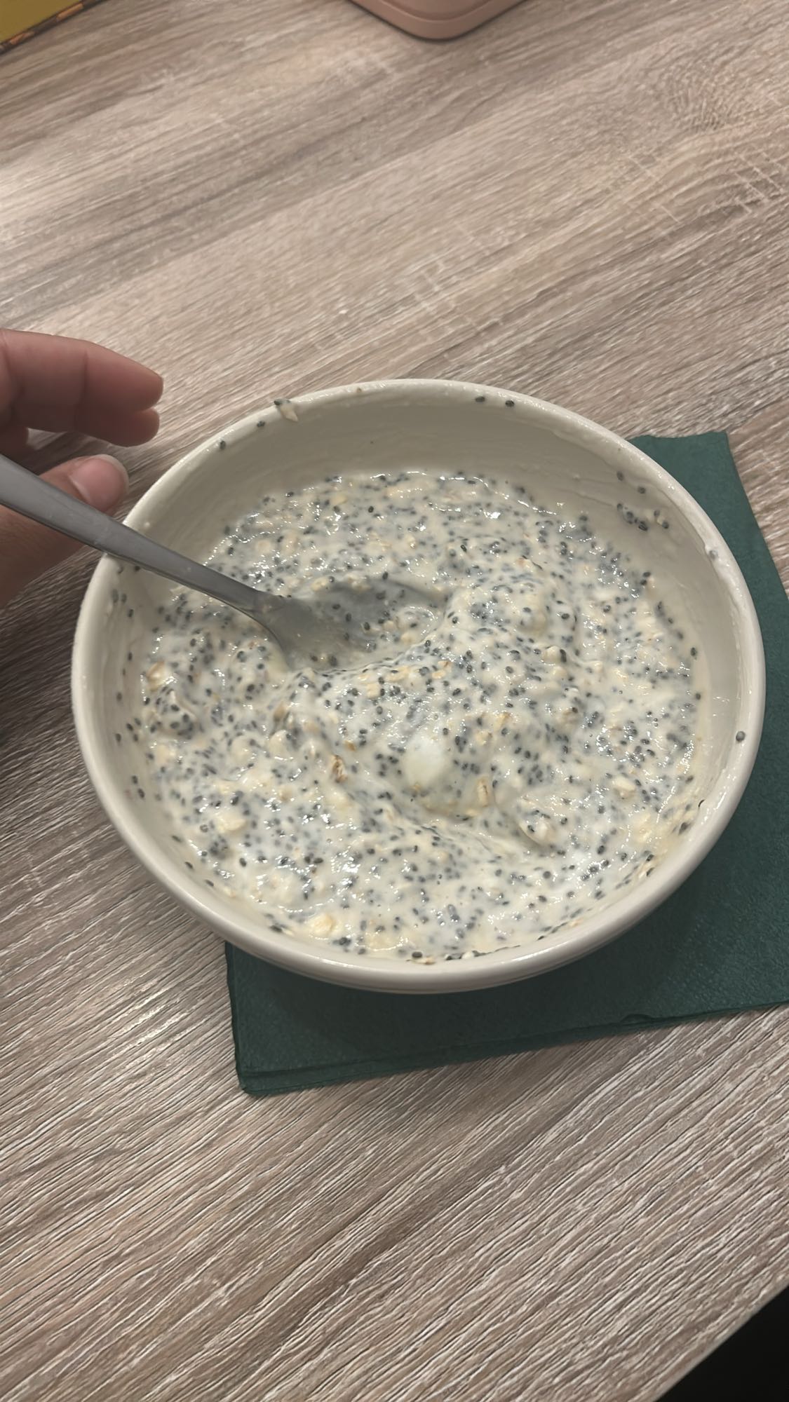 Porridge graines de chia