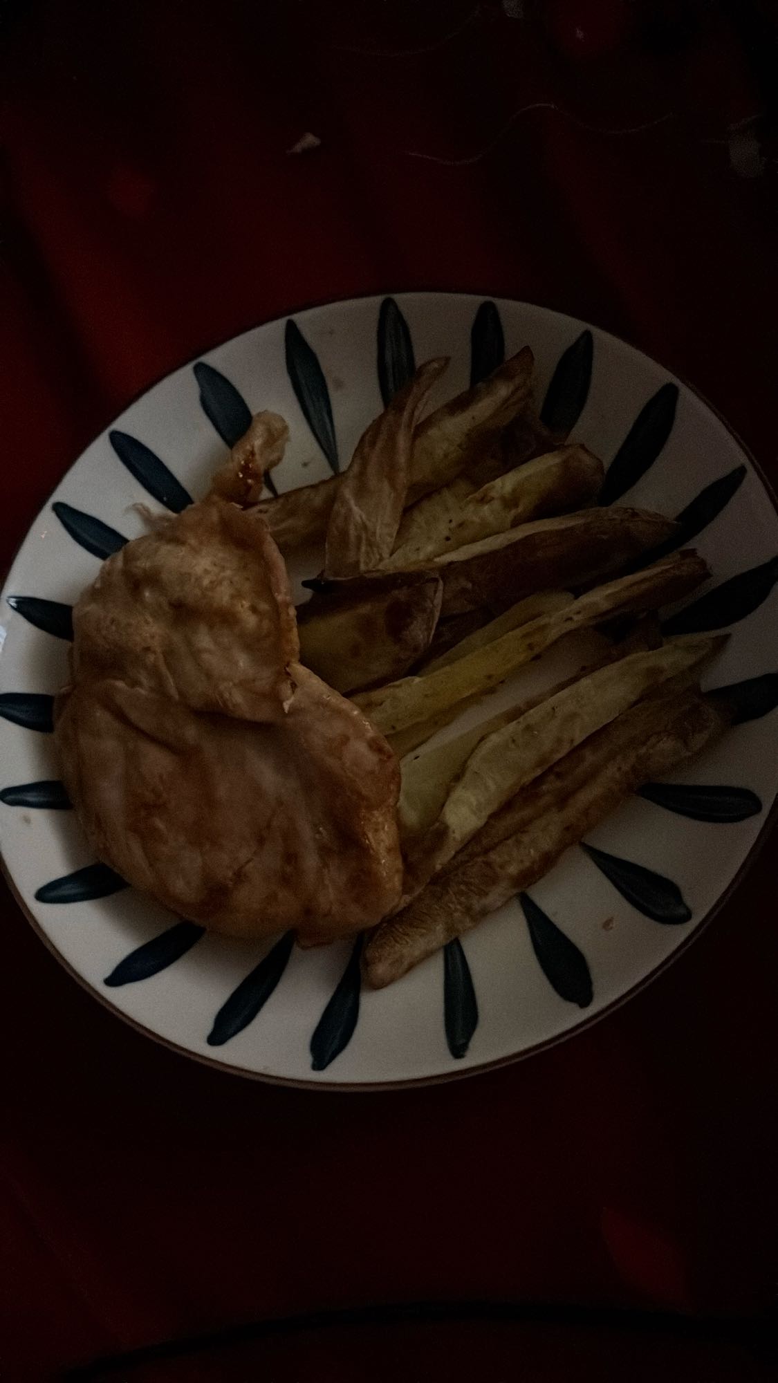 Piept de pui cu cartofi