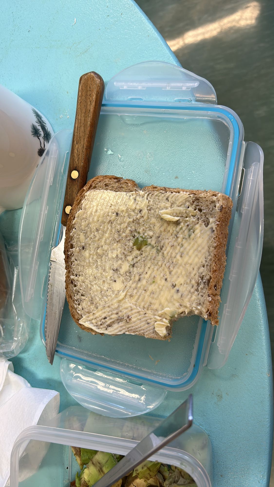 Brødskive med smør