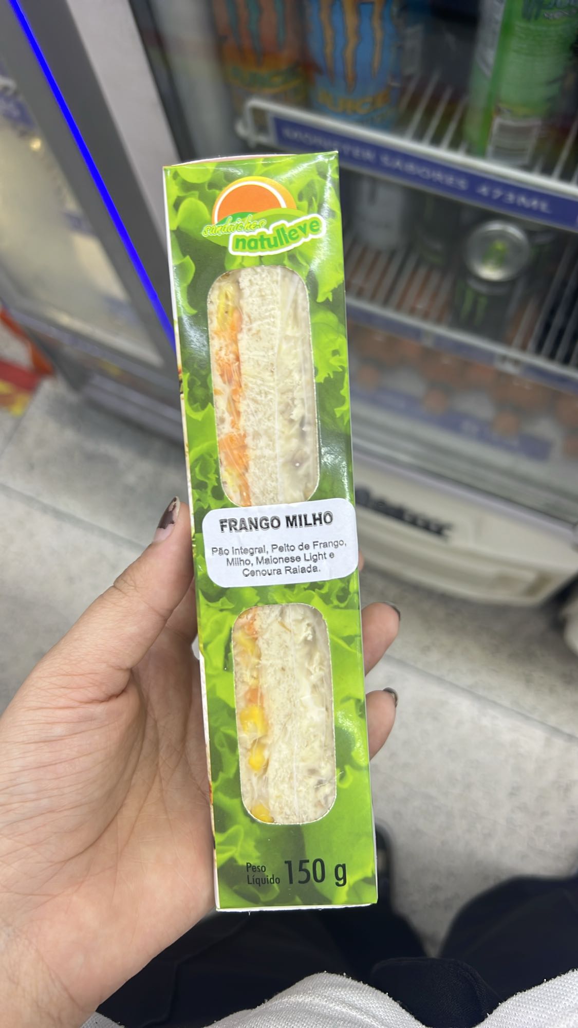 Sanduíche Frango Milho