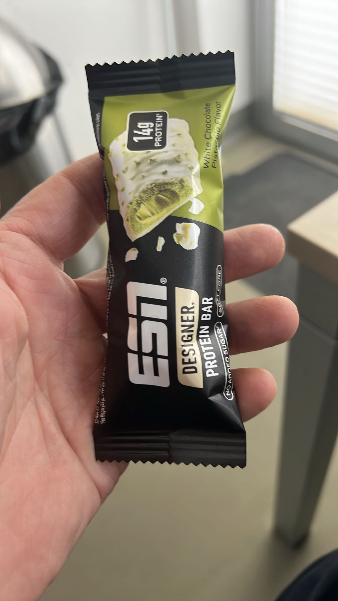 Baton białkowy pistacjowy