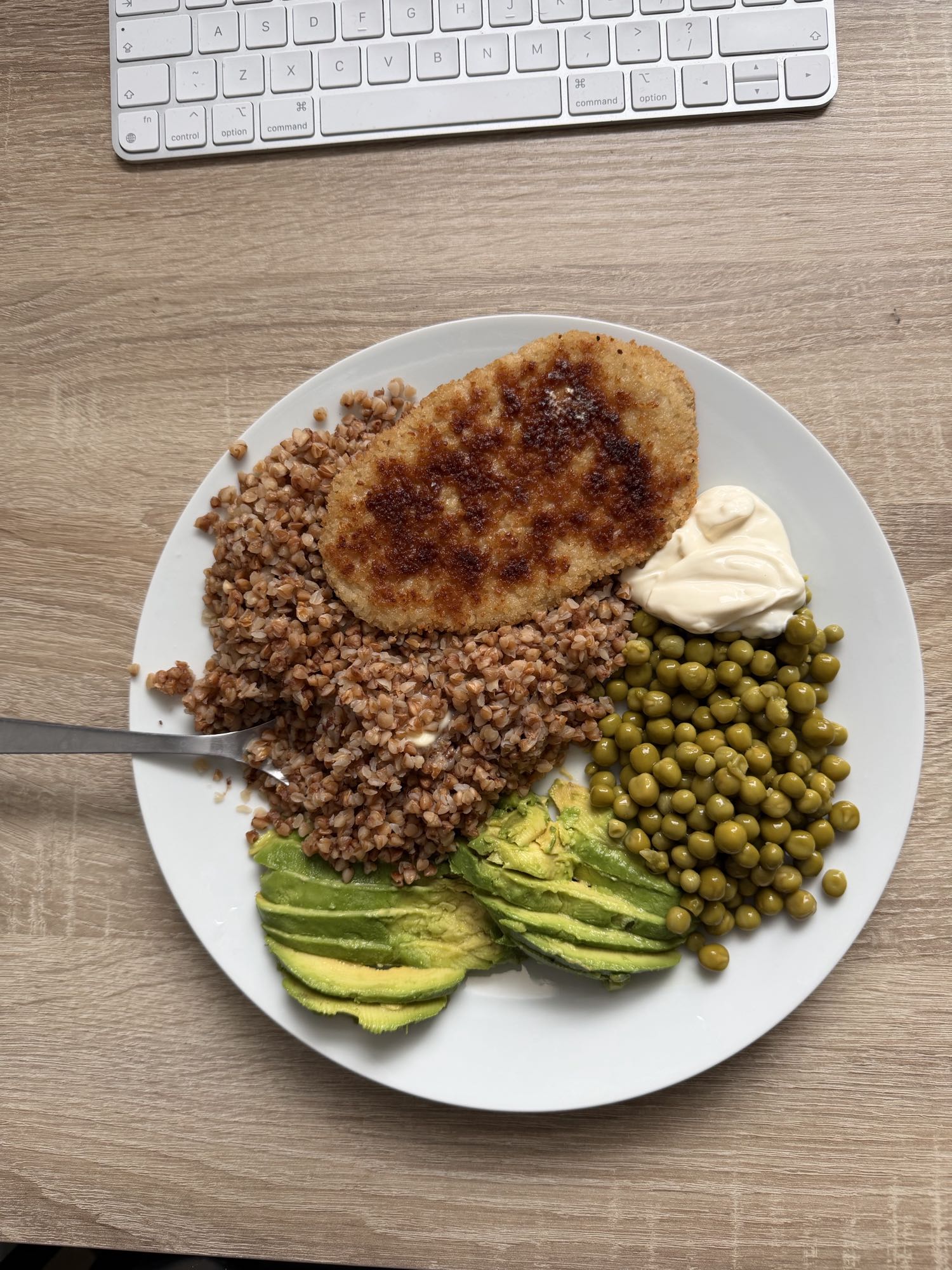 Buckwheat Cutlet Plate