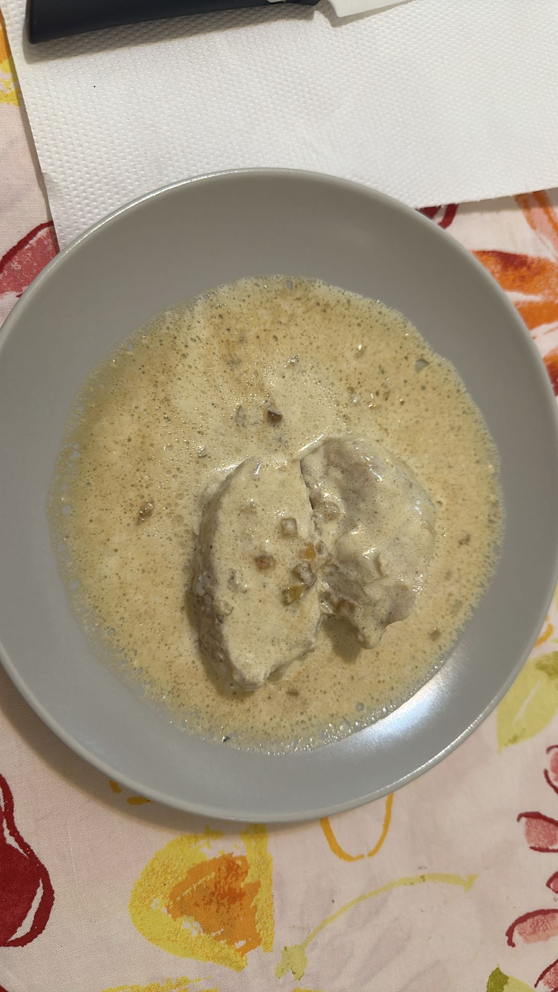 Chicken in Cream Sauce