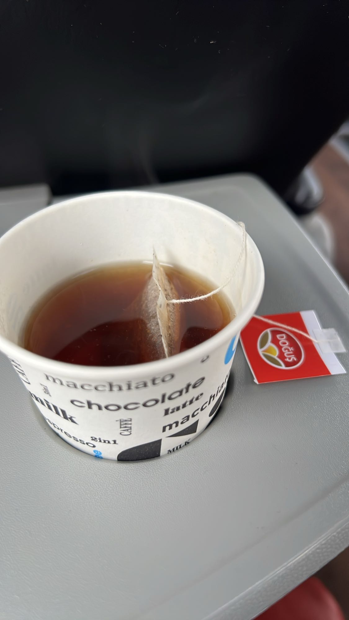 Black tea cup