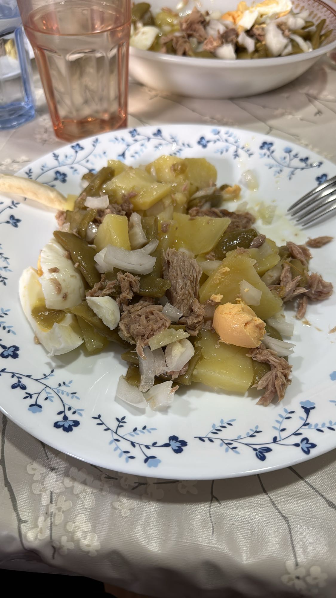 ensalada de judías verdes