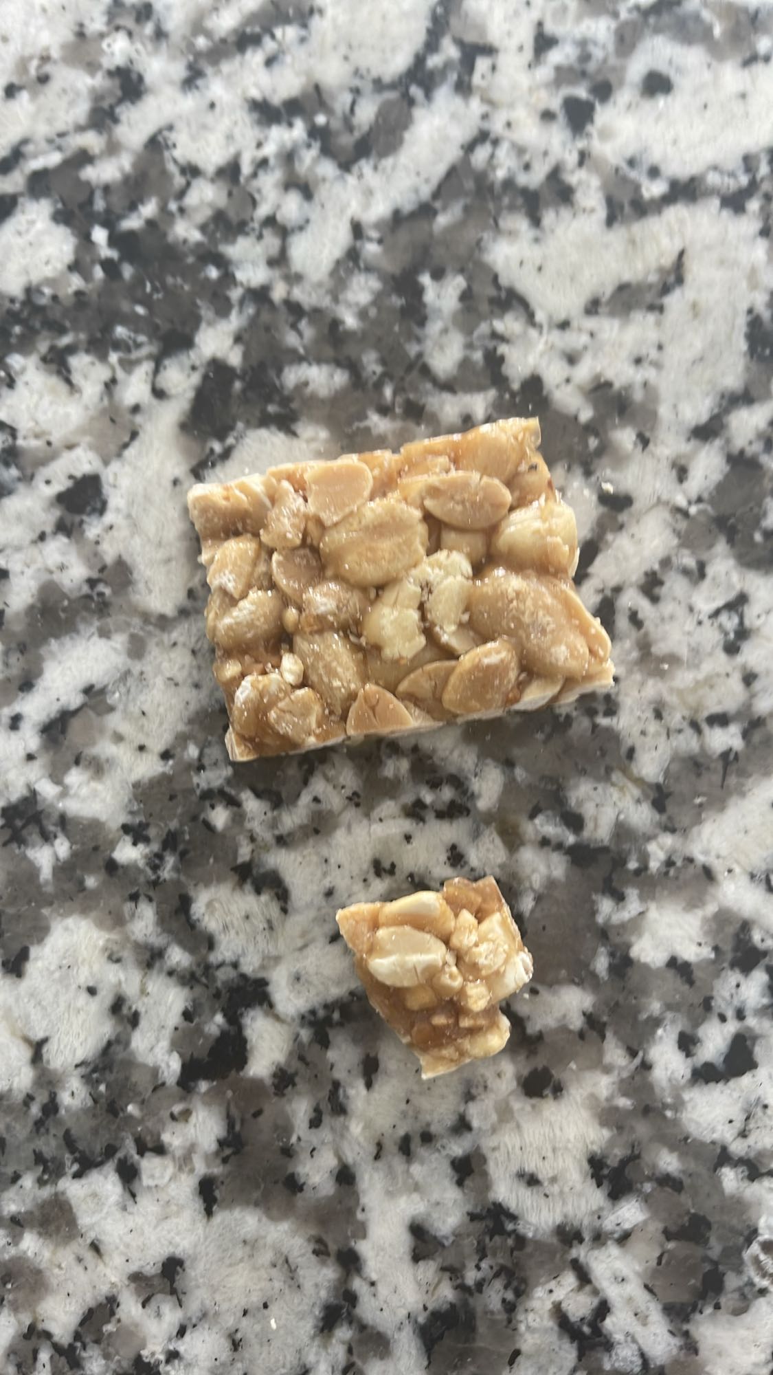 Barre arachide sucrée