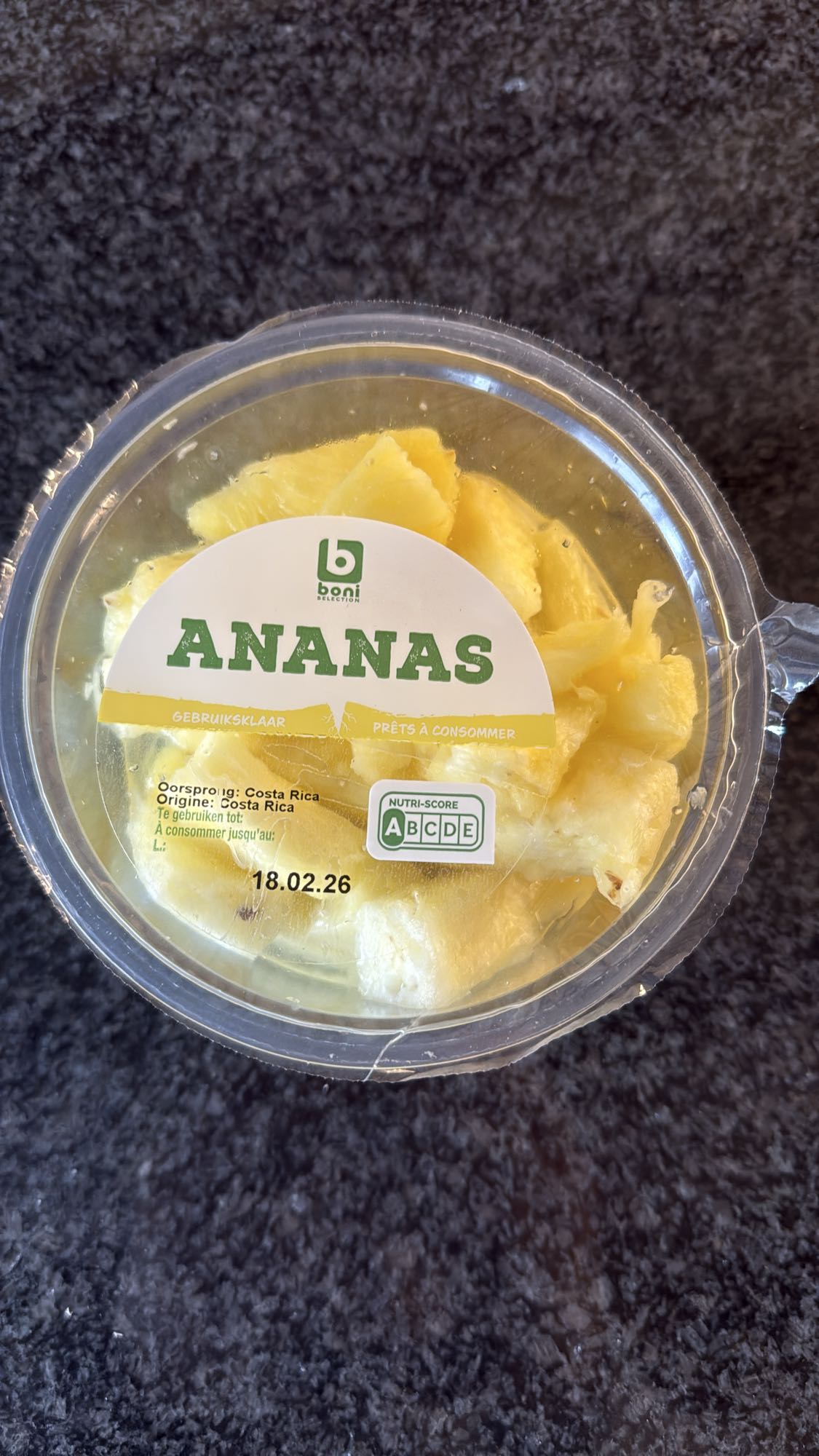 verse ananas stukjes