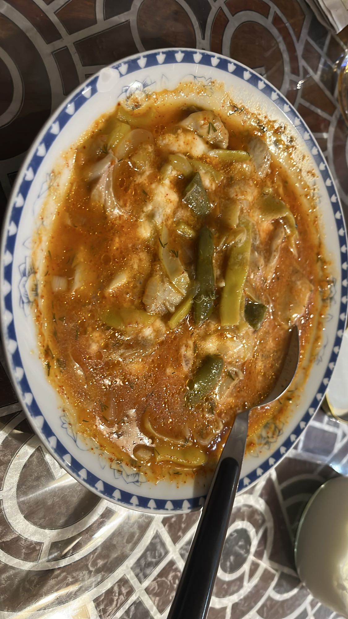 Зеленчукова супа с тиквички