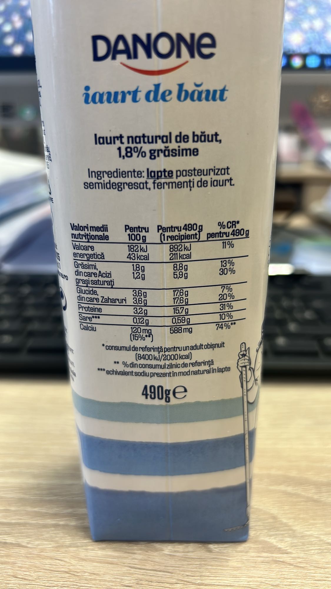 Iaurt de băut Danone