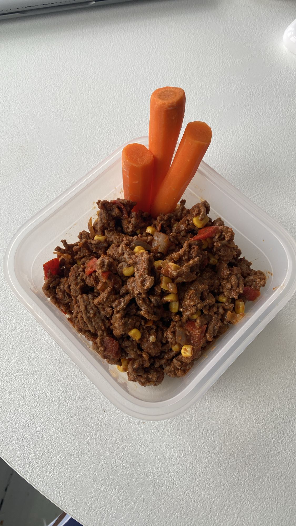 Oksekød med grøntsager