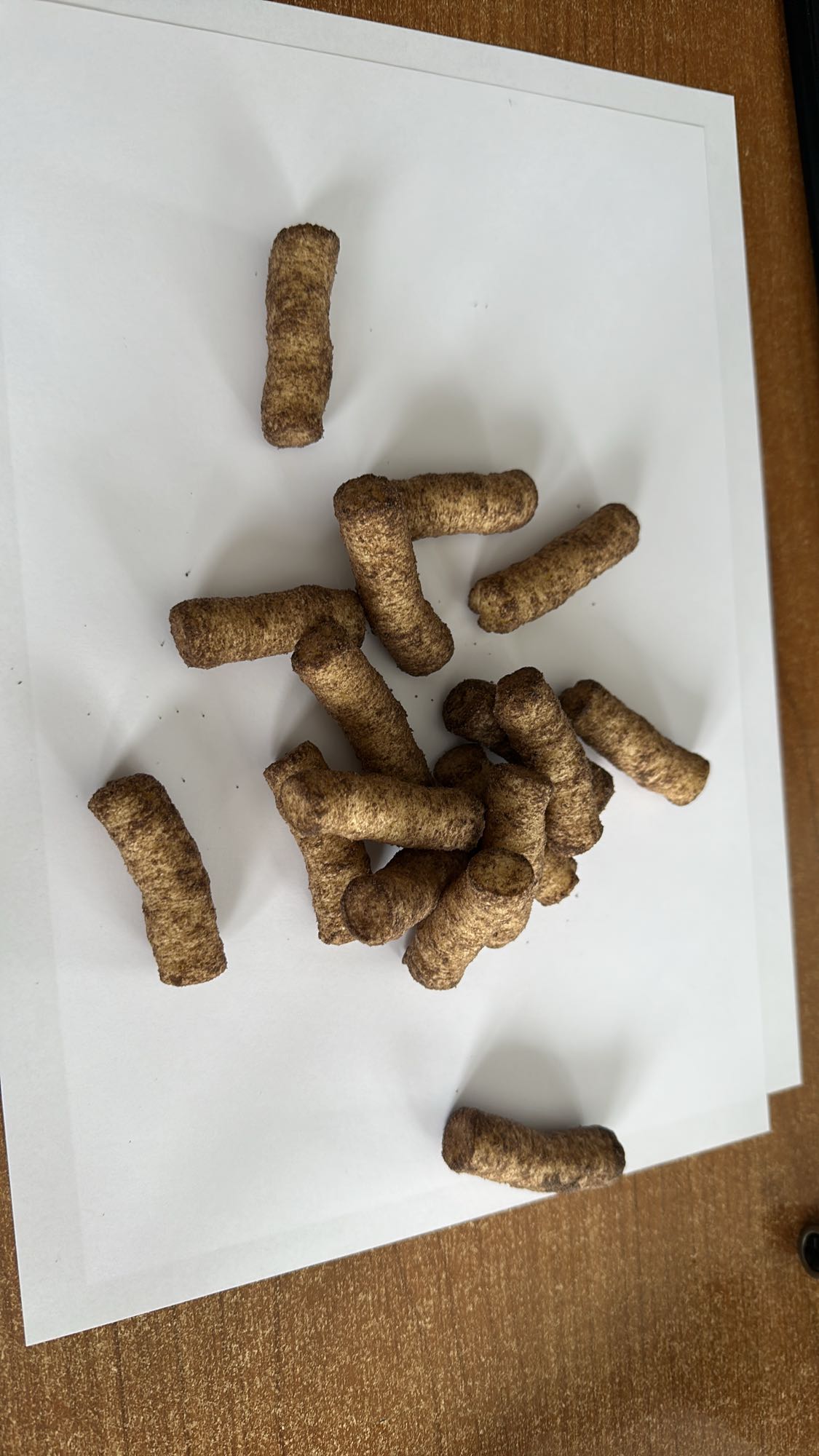 Bran cereal sticks