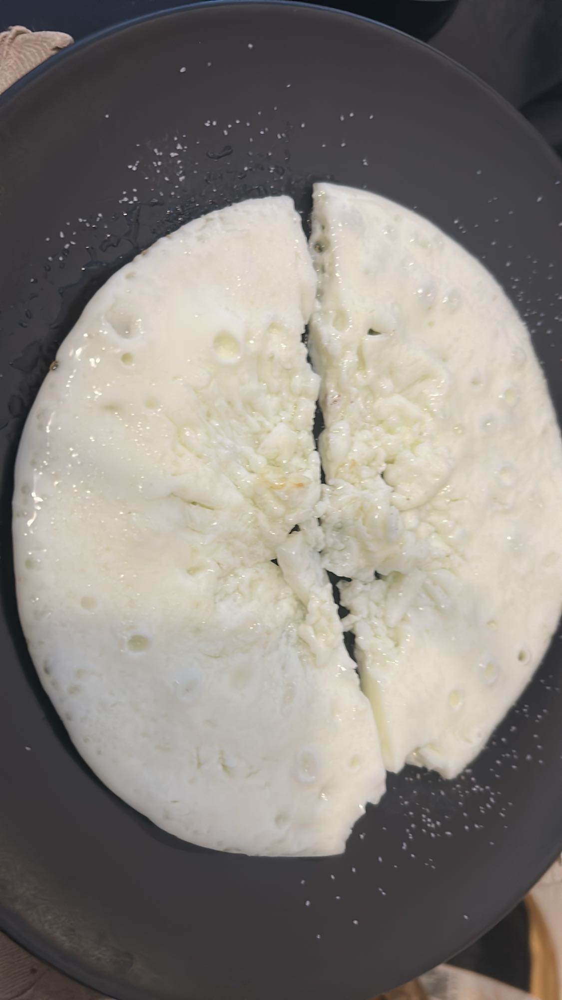 Omelette de blancs d'œufs