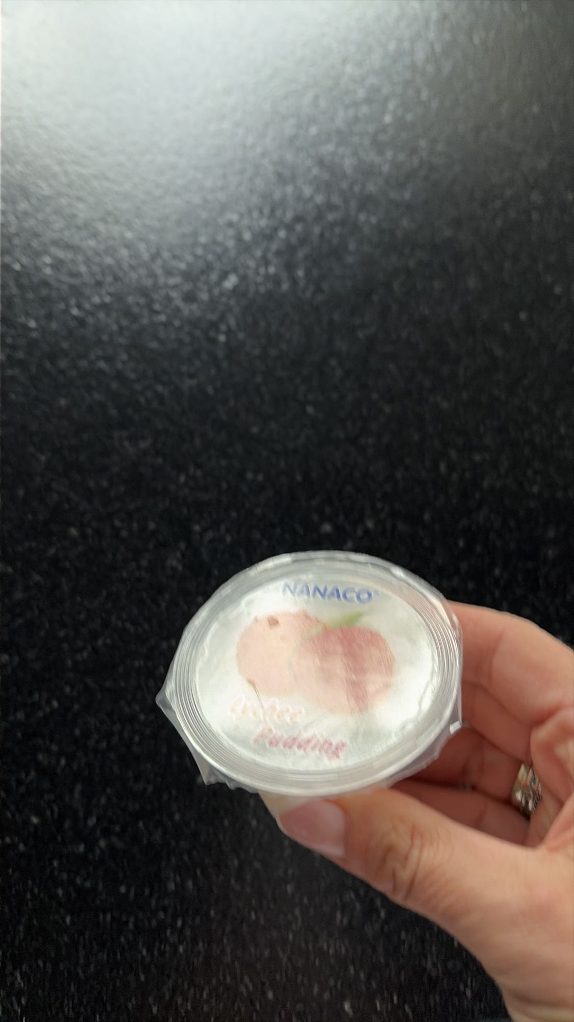 brzoskwiniowy pudding