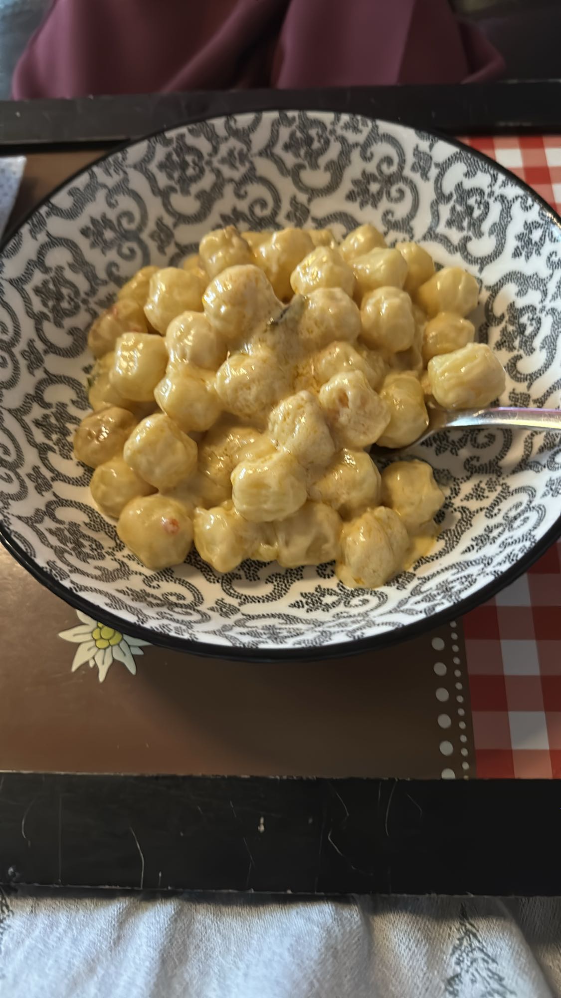 Kremalı gnocchi