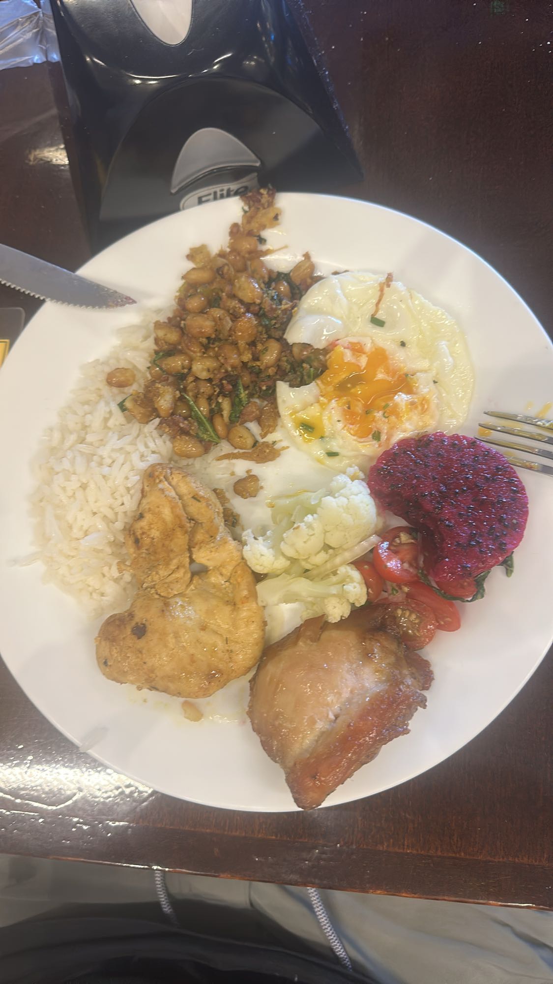 Prato variado almoço