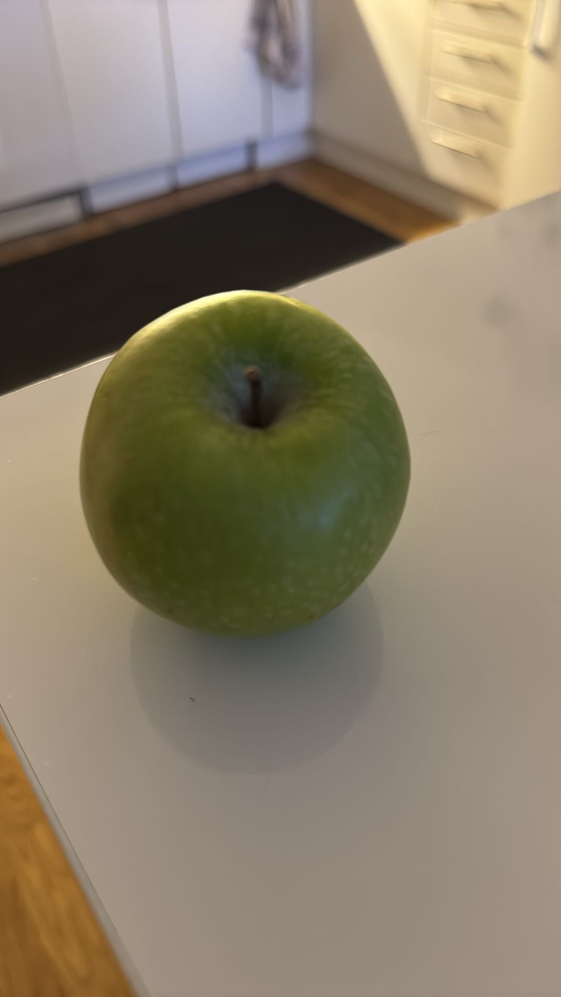 Grönt äpple