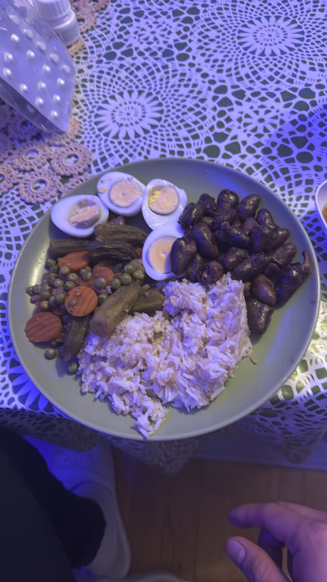 Ris, ägg, kycklinglever