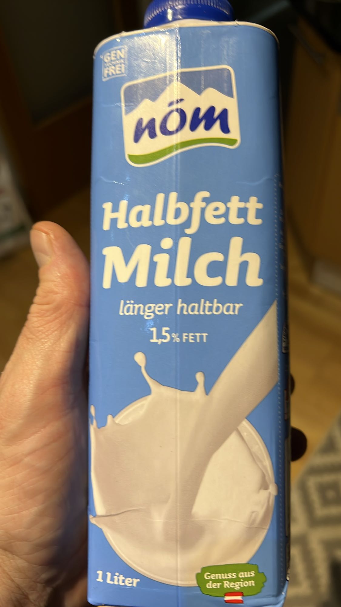 Mleko półtłuste 1,5%