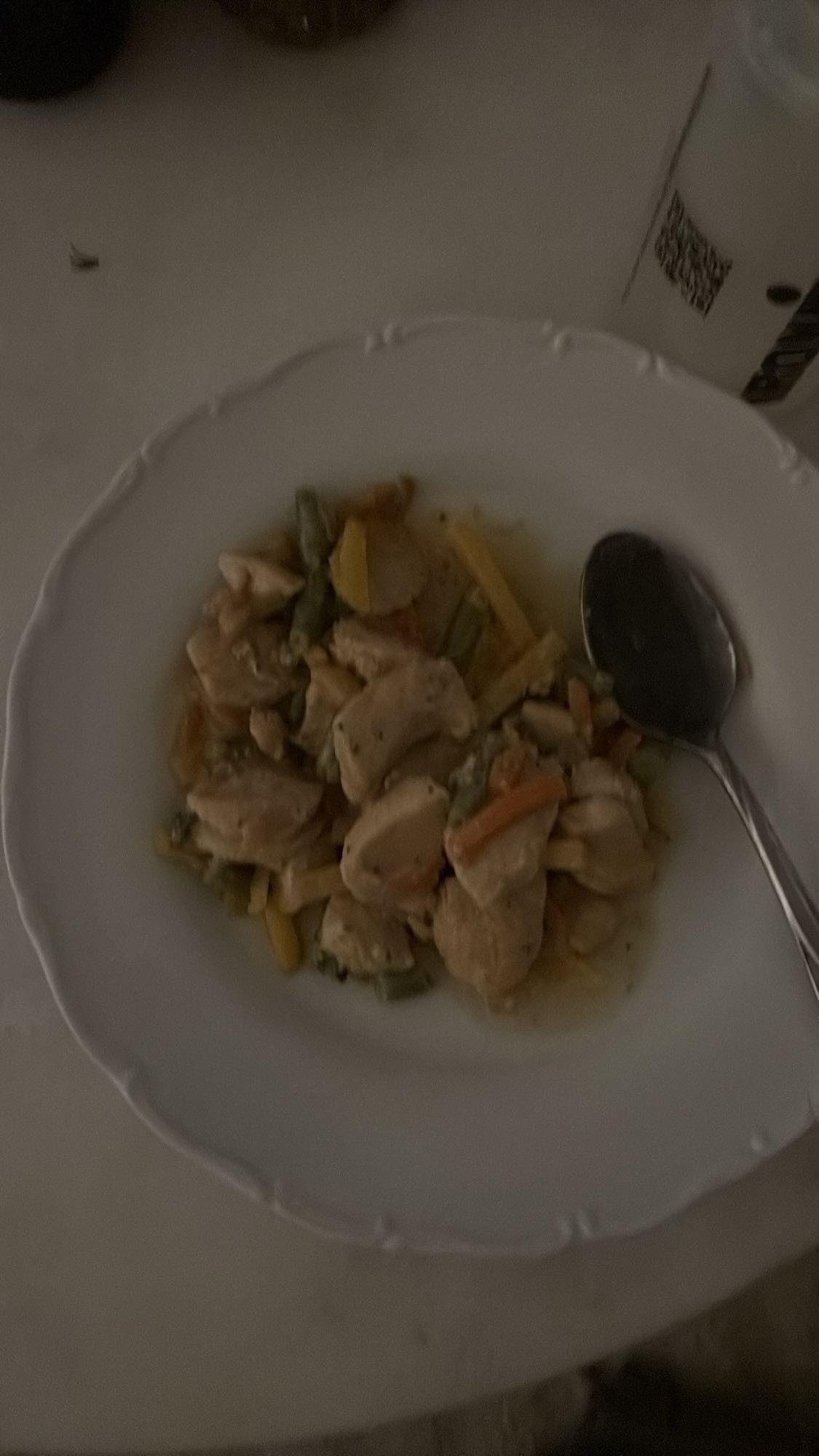 Kycklinggryta med grönsaker