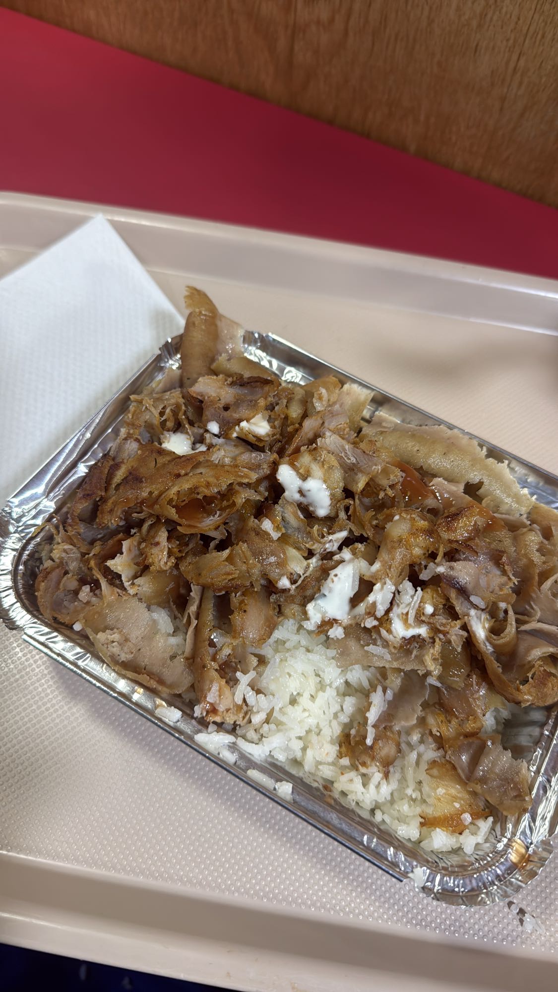 arroz con carne döner