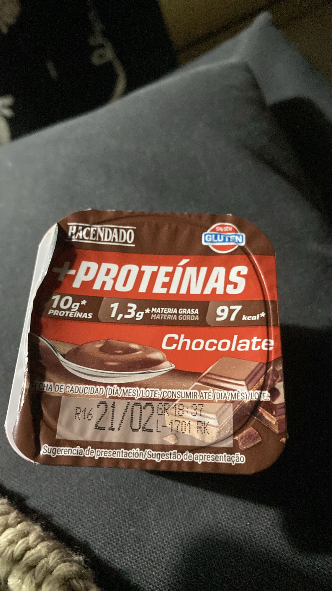 Choklad proteinpudding