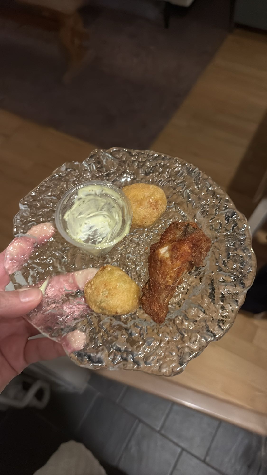 Friterad plocktallrik