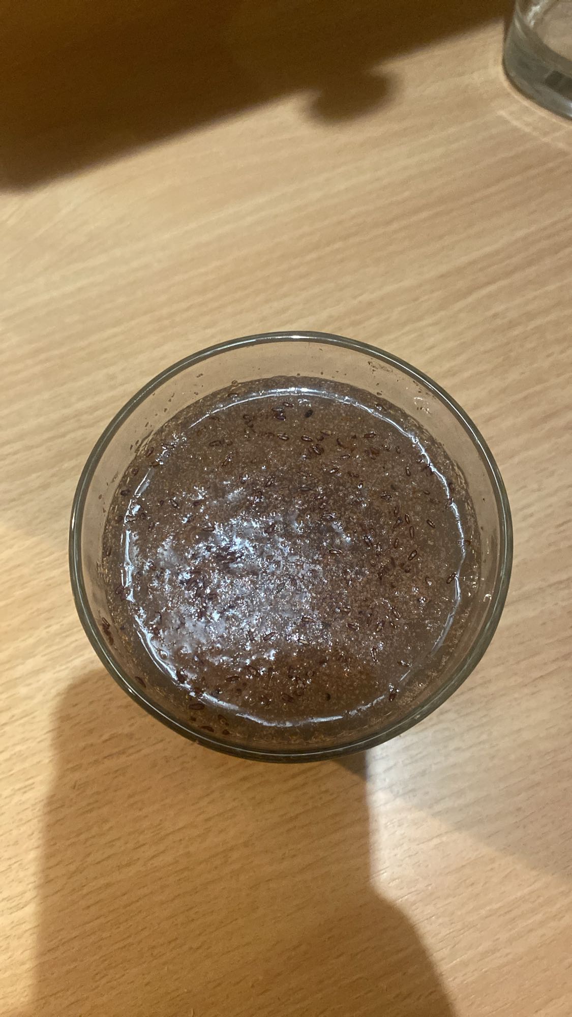 koktajl z siemieniem lnianym i kakao