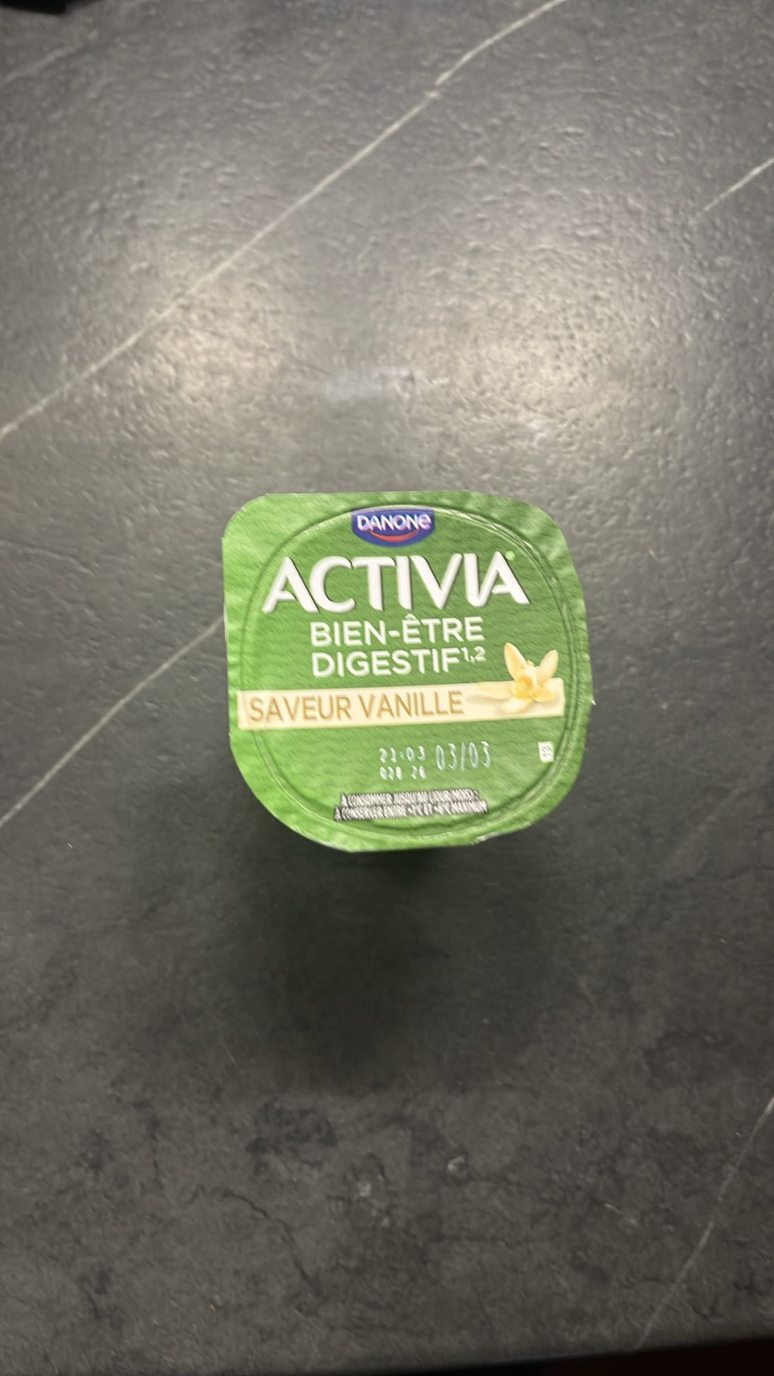 Yaourt vanille Activia