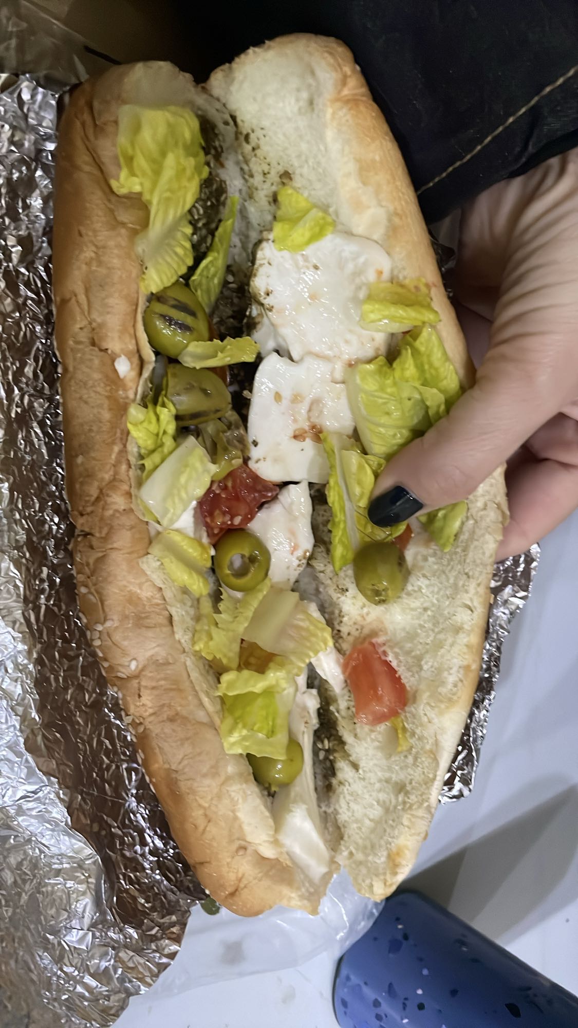 Vegetarian Sub Sandwich