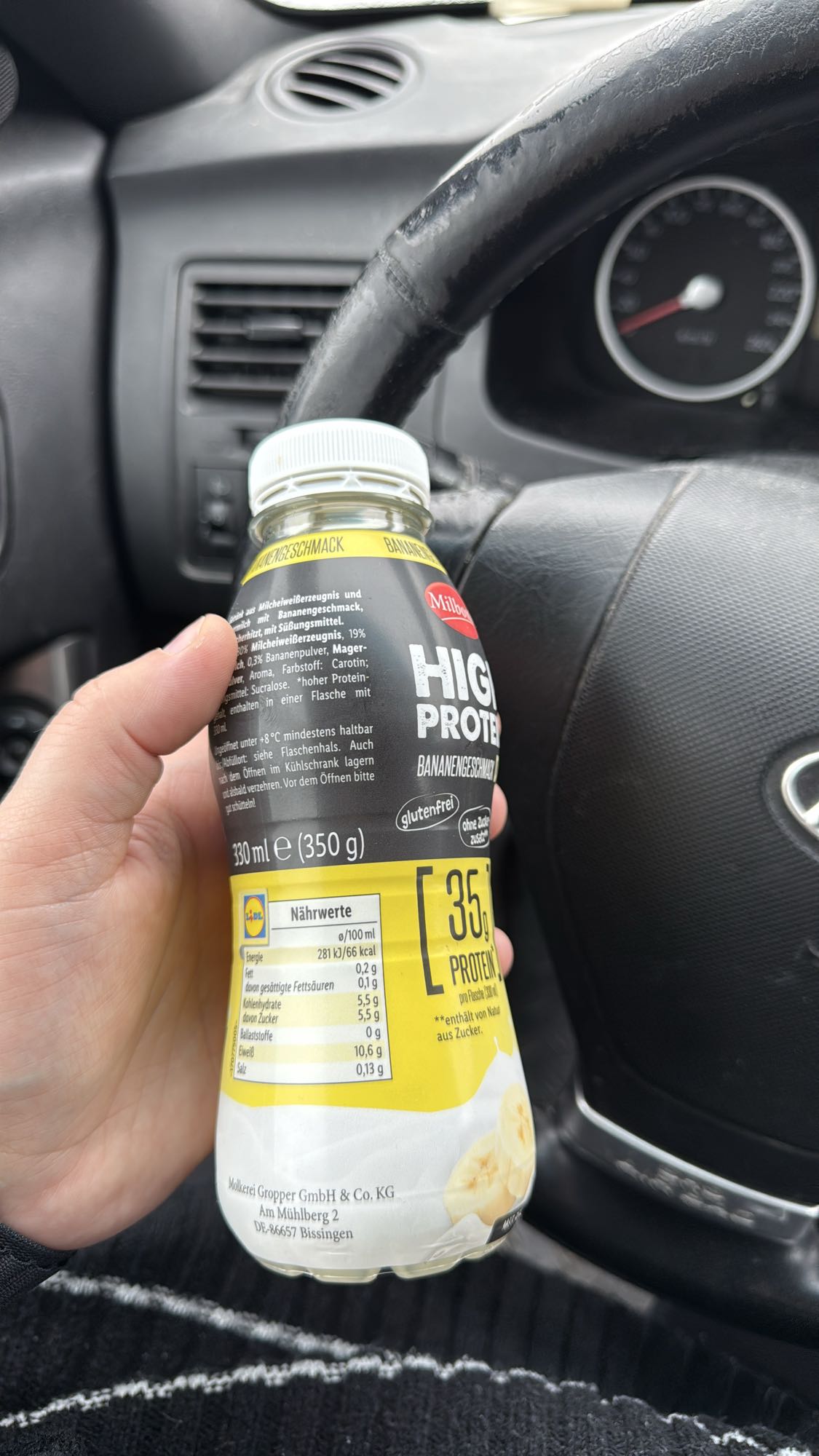 Bananen Protein Drink