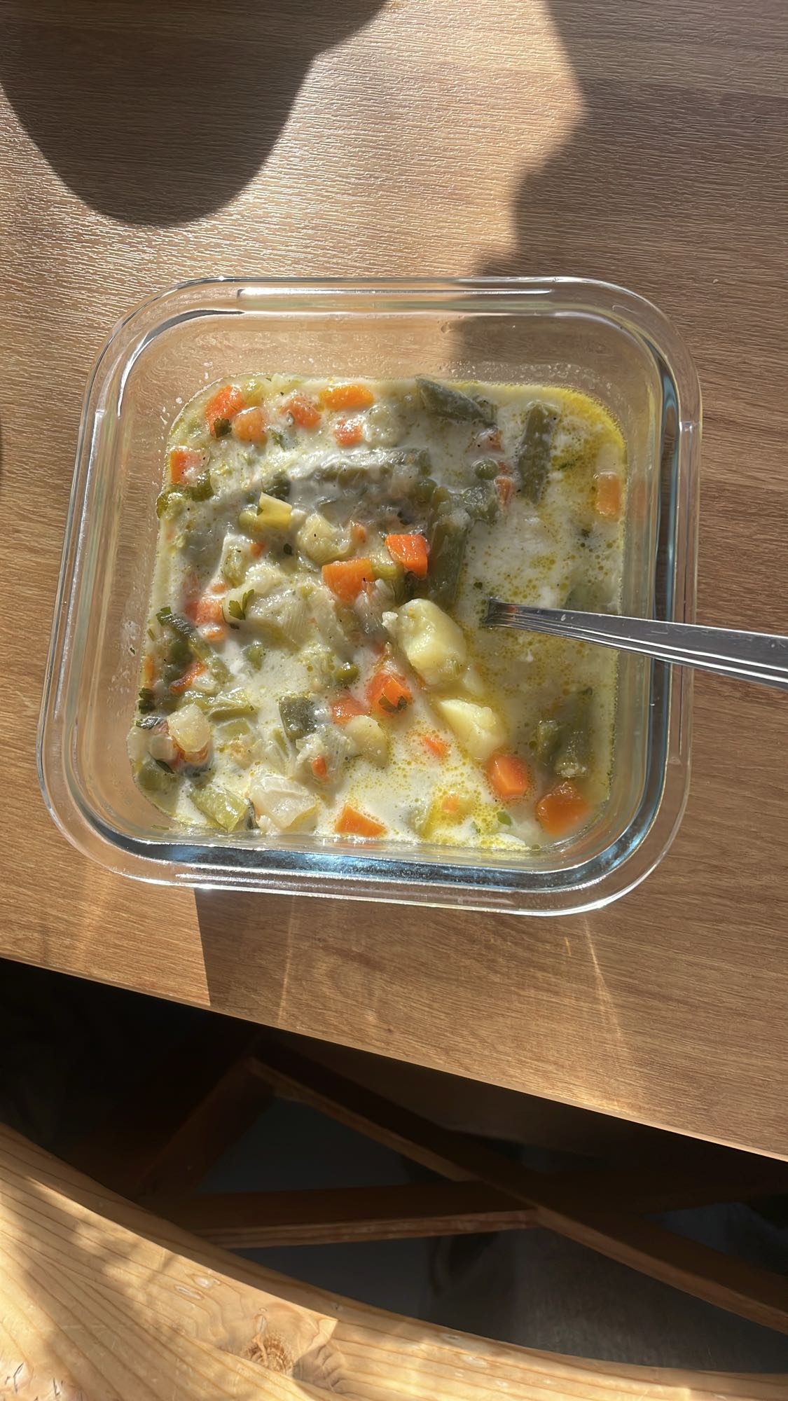 zupa jarzynowa z mlekiem