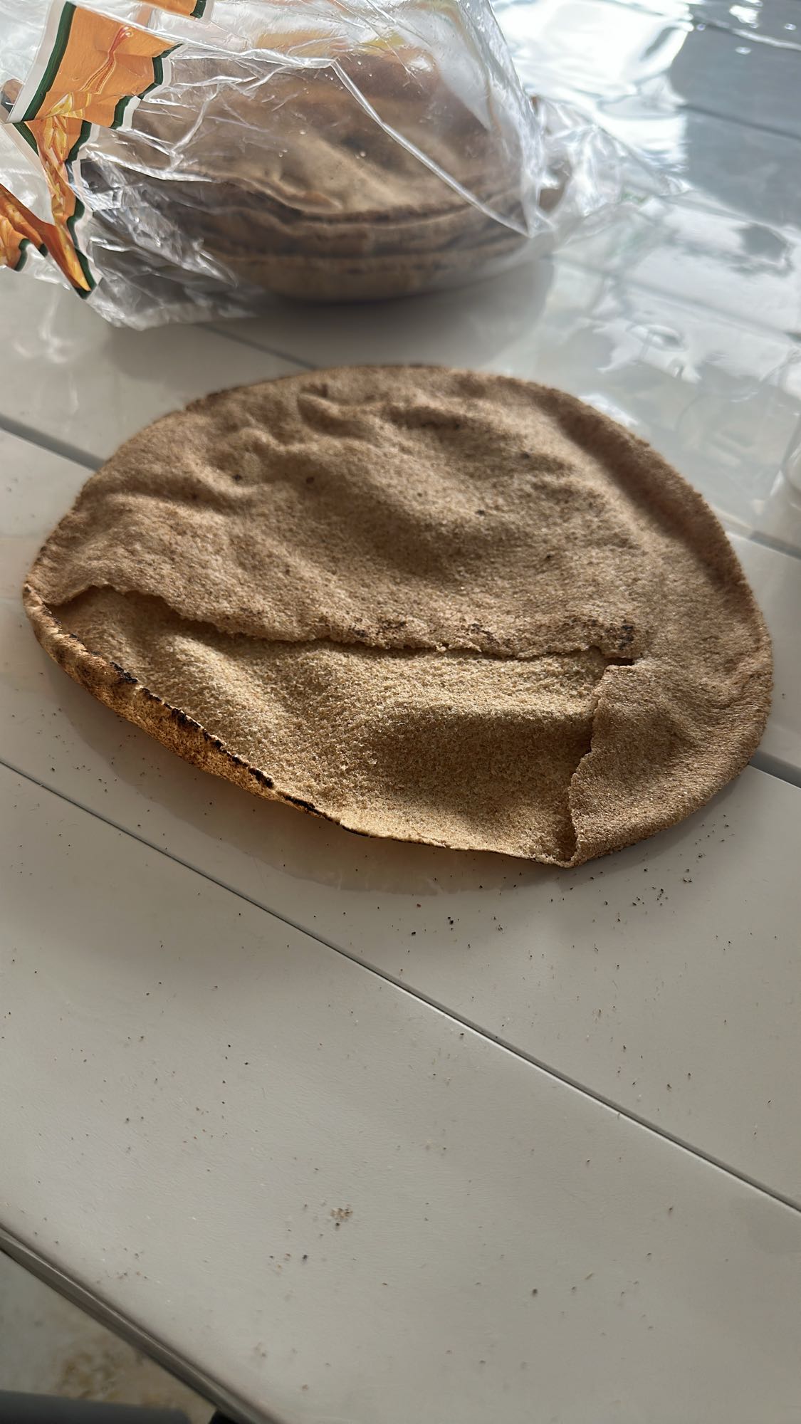 Whole wheat pita bread