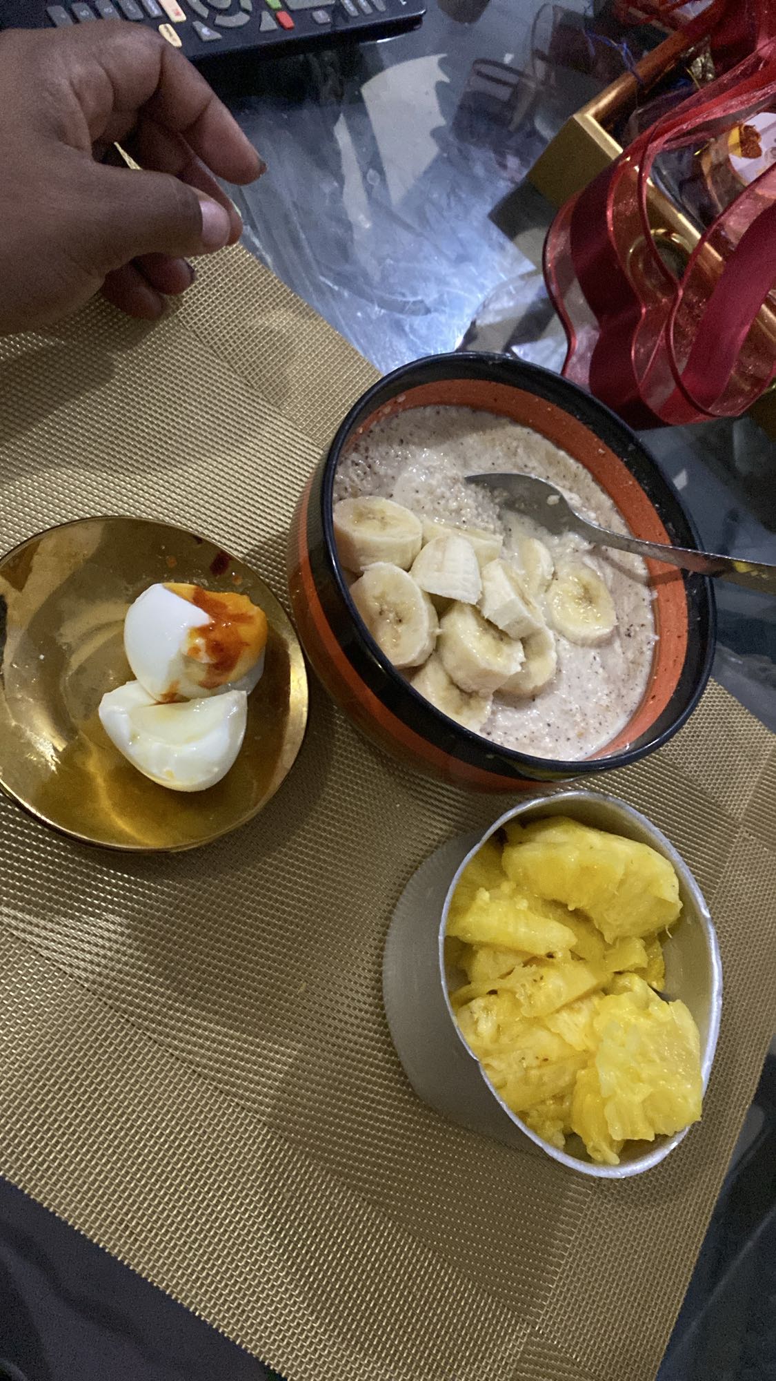 Desayuno saludable mixto