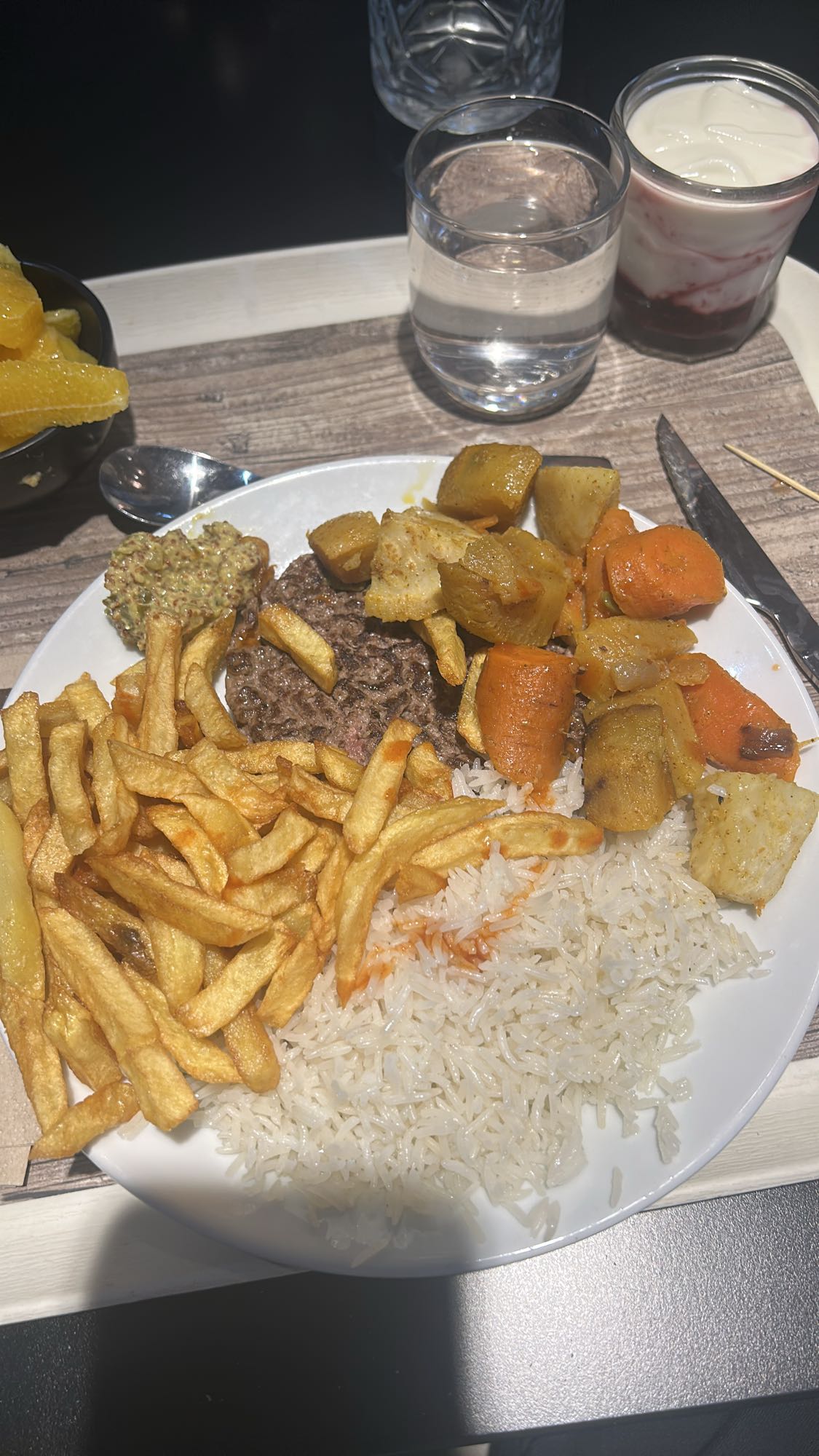 Assiette déjeuner variée