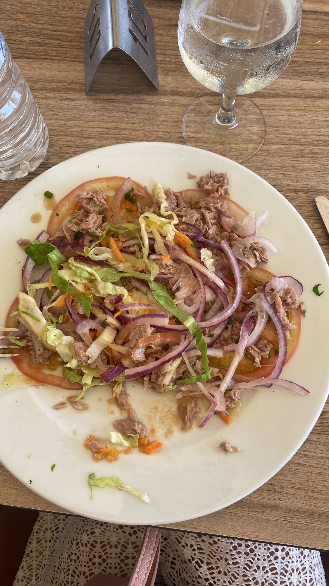 Tonfisksallad med grönsaker