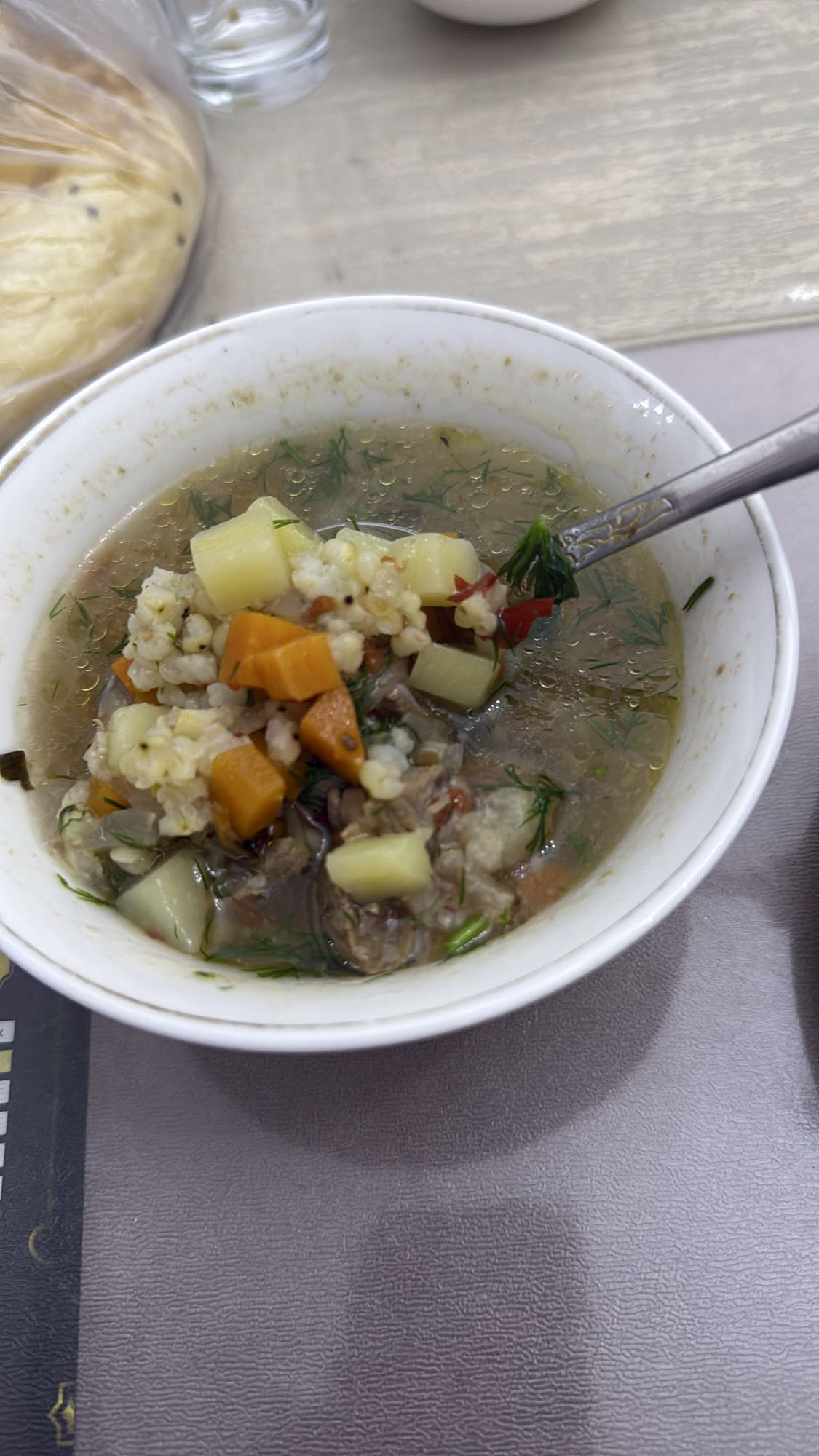 овощной суп с мясом