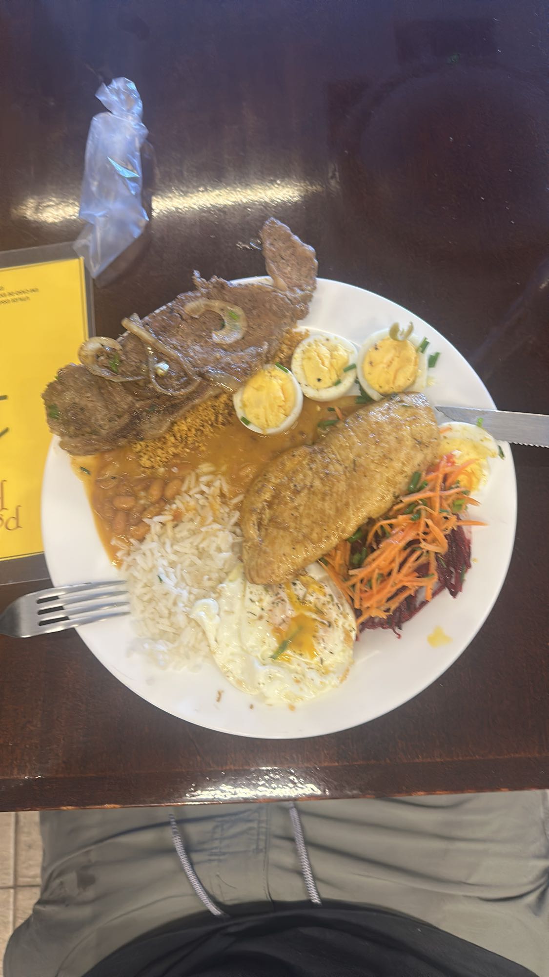 Prato brasileiro completo