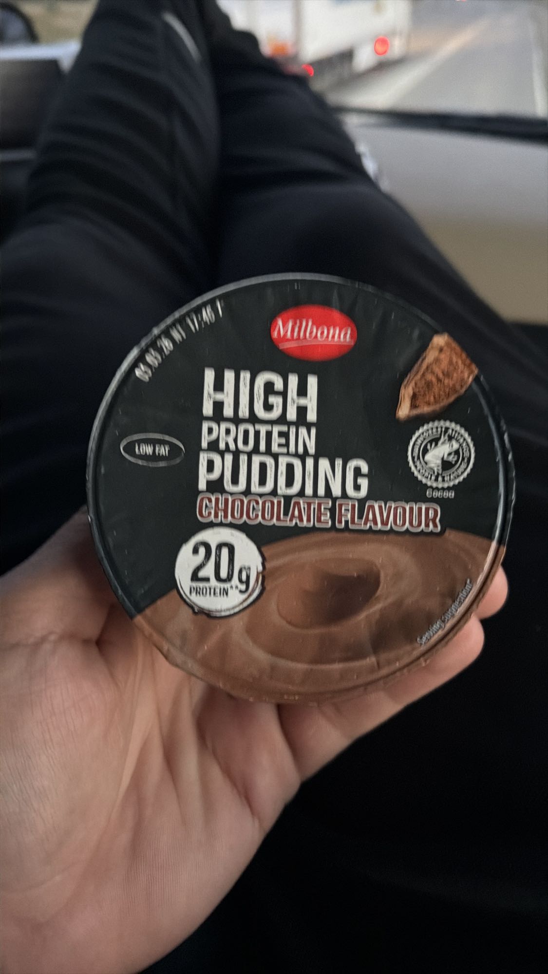 Budincă proteică ciocolată