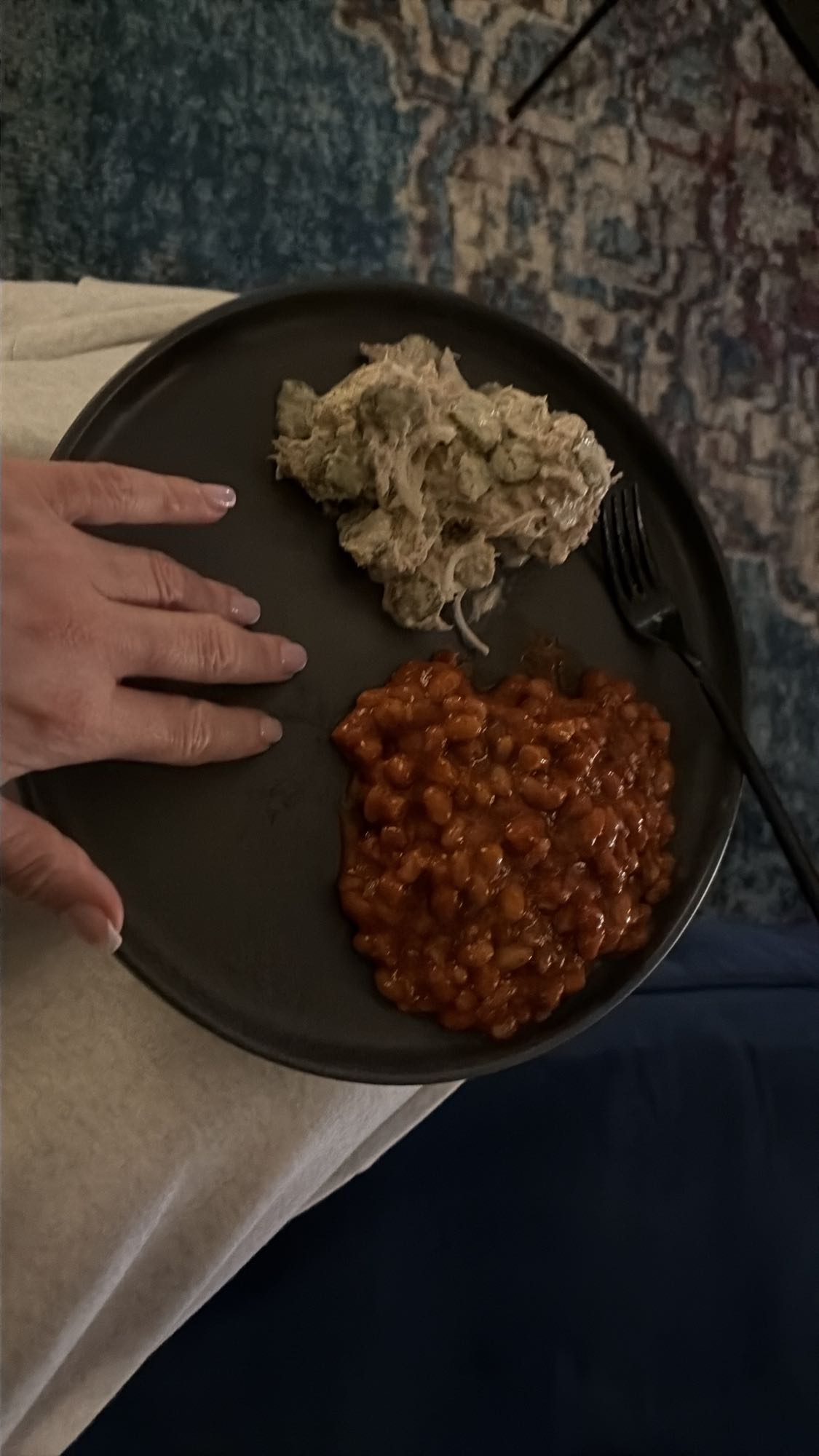 fasolka po bretońsku z kurczakiem