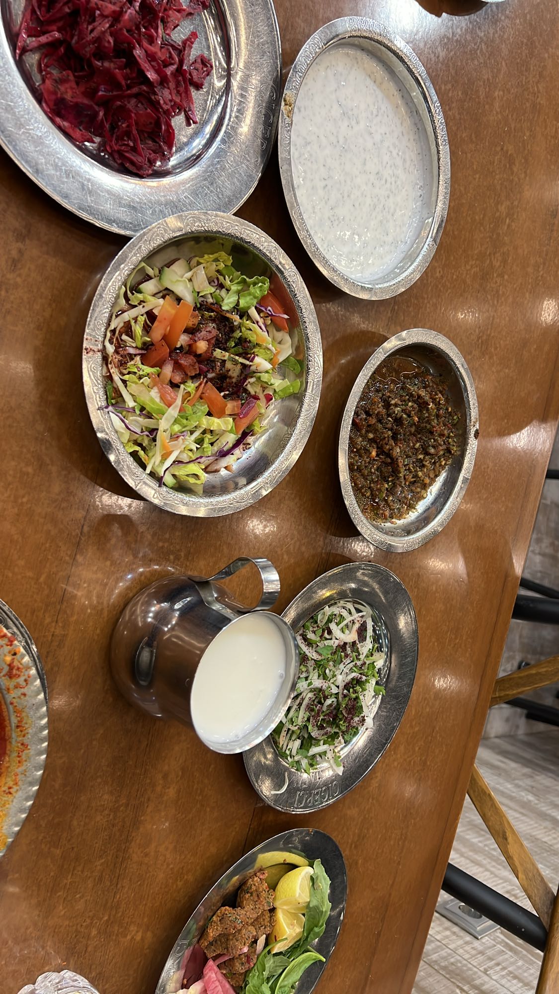 Turkish cold starters set