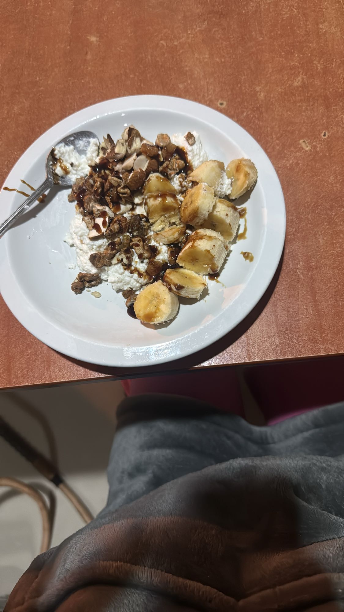 Cottage Cheese Banana Bowl