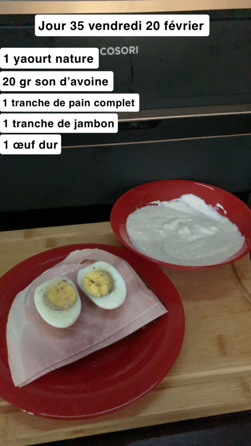 Petit-déjeuner équilibré