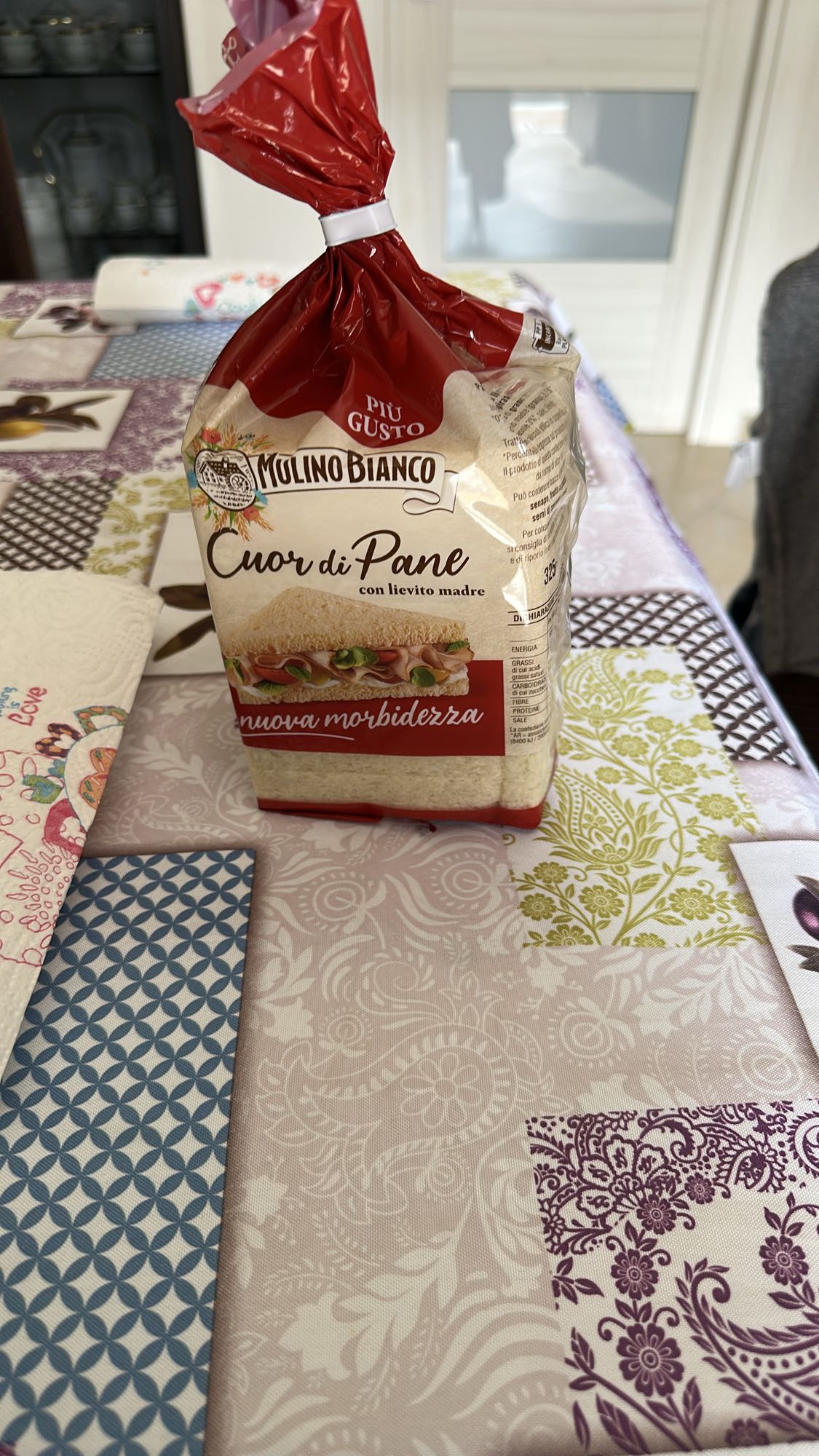 Pane a fette bianco
