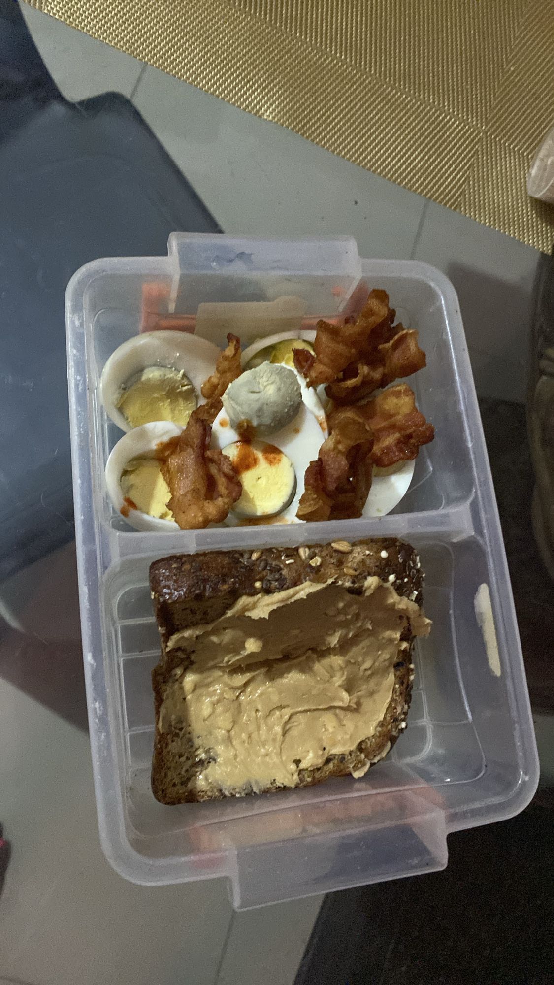 Desayuno proteico mixto