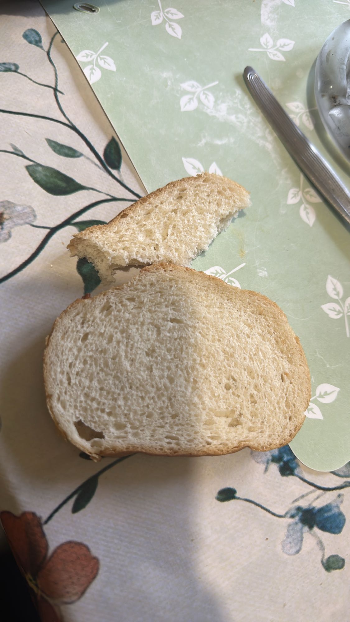 White bread slices