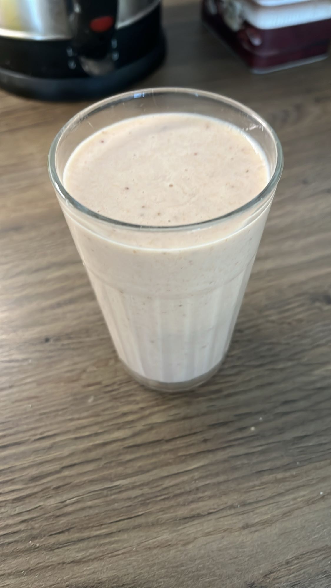 Banan- och mjölksmoothie