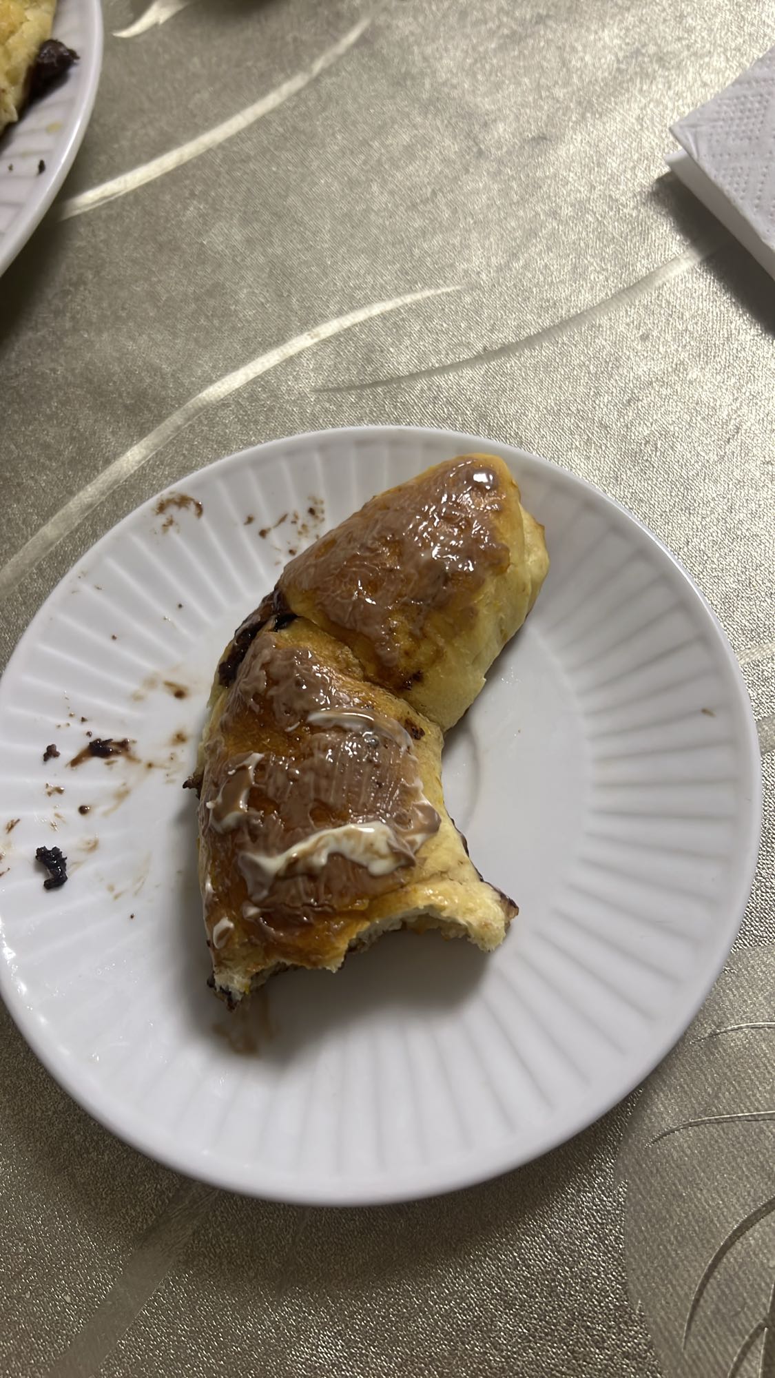 Cornuleț cu ciocolată