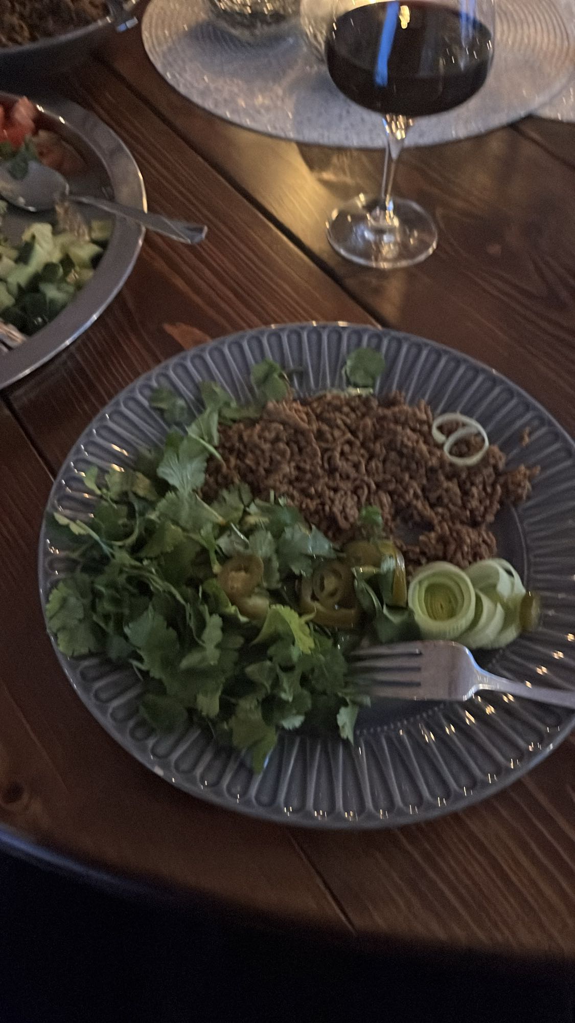 Köttfärs med grönsaker